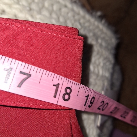 Cooper And Ella Elegant Red/Burgundy Women's Pants In A Size 16. NWT. - Picture 6 of 10